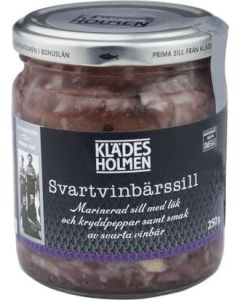 Klädesholmen Svart Vinbärssill 250g