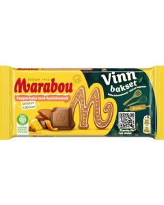 Marabou Mjölkchoklad Pepparkaka/Apelsin Winter Edition, 185G