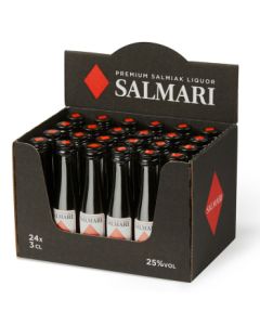 Salmari salmiak Lakritzlikör 25% vol 24 x 30ml