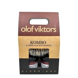 Olof Viktors Miniknäckbrot 85g & 2 Kleine Marmeladen 290g Präsentbox